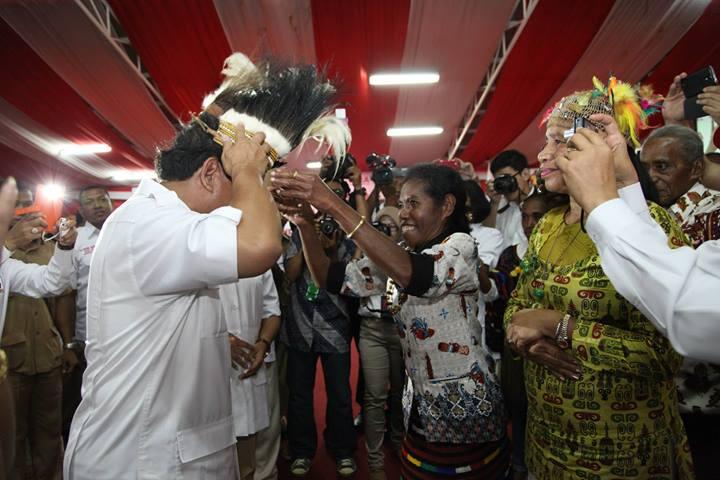 HORE PRABOWO KE PAPUA? wkwkwkwkw