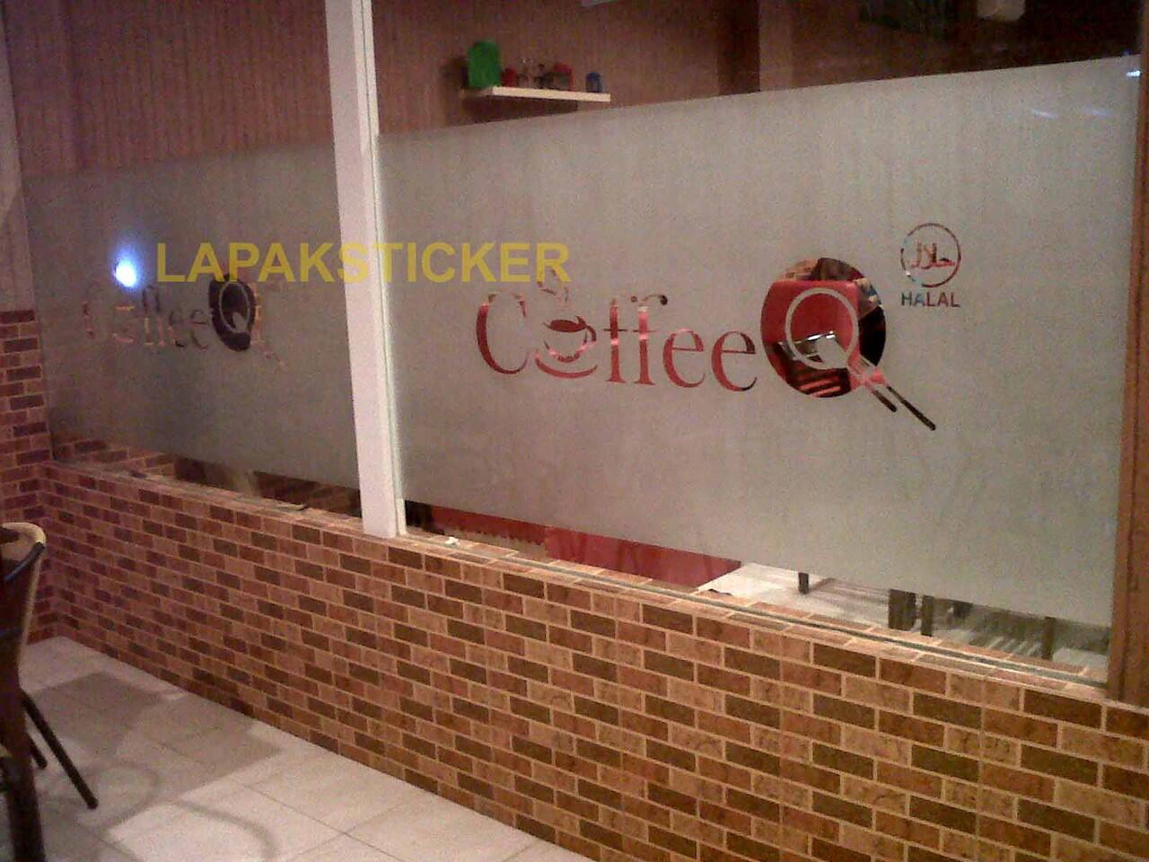 SANDBLAST, SUNBLAST, SANBLAS, STICKER KACA CUSTOM