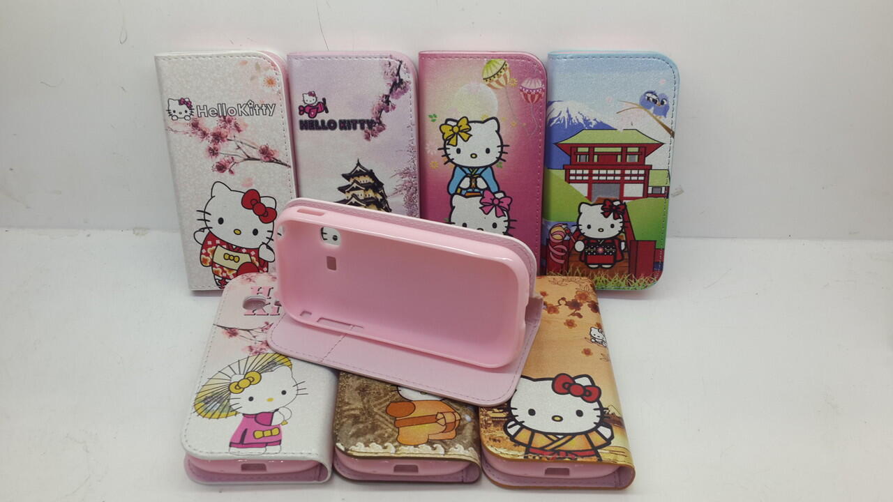 Book Case Motif Hello Kitty For Samsung Galaxy Chat