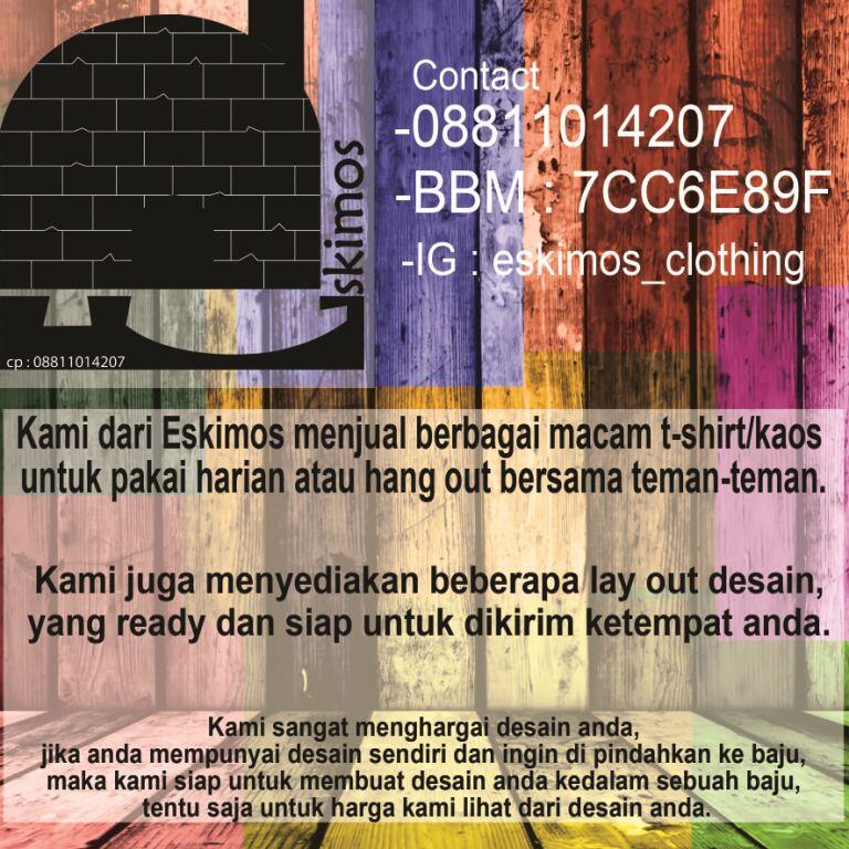 WTS T-shirt, Kaos Band, Kaos Bola, Kaos Super Hero, Kaos Eskimos, Kaos Vespa