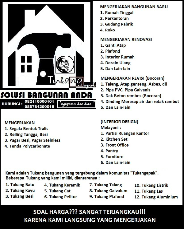 Jasa Tukang Bangunan
