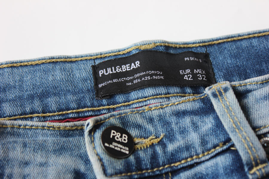 Jual jeans PULL&BEAR dan kemeja lengan panjang H&M