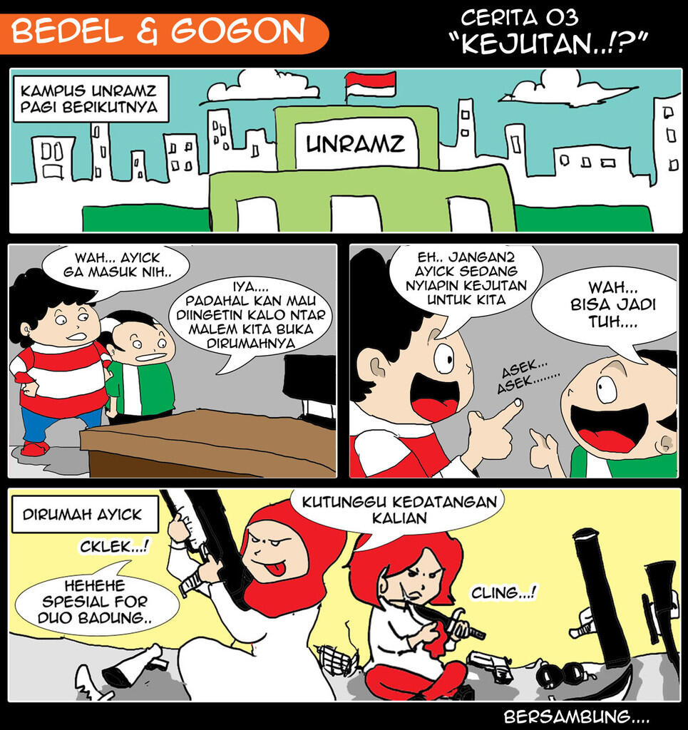 komik bedel &amp; gogon in ramadhan 2014 (updated)
