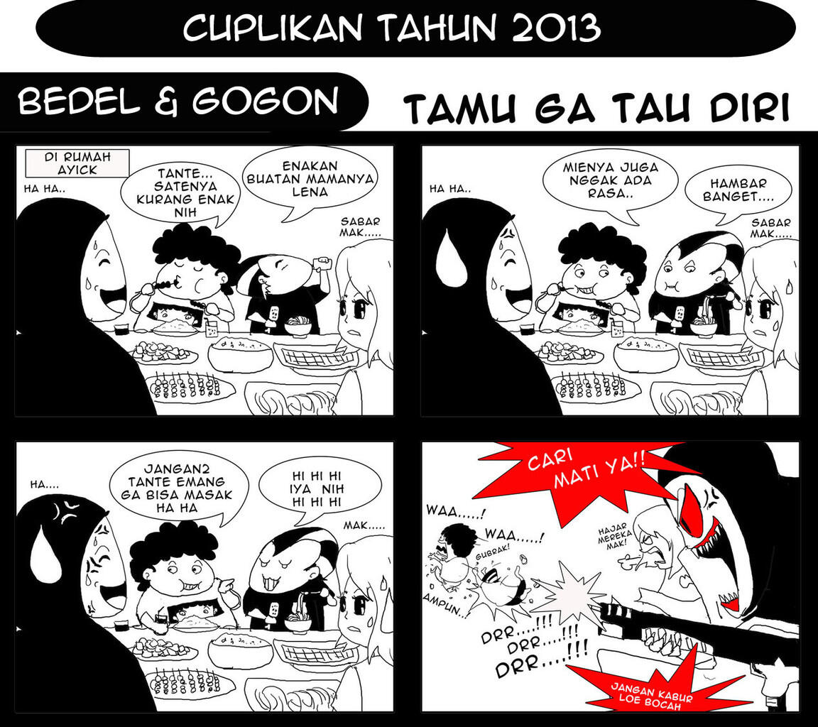 komik bedel &amp; gogon in ramadhan 2014 (updated)
