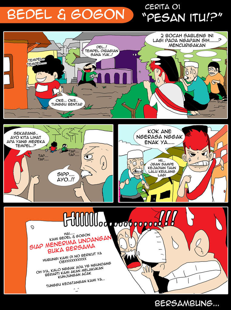 komik bedel &amp; gogon in ramadhan 2014 (updated)