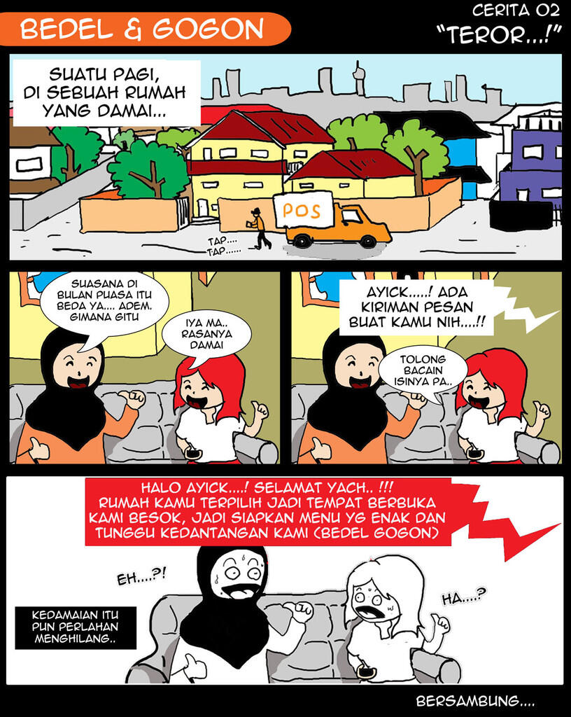 komik bedel &amp; gogon in ramadhan 2014 (updated)
