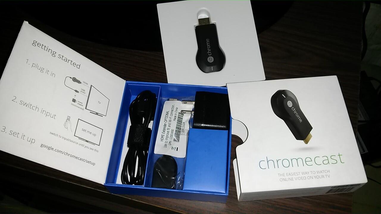 WTS Google Chromecast BNOB (segel buka cm buat TEST aja)