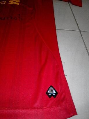 Warrior Liverpool Home Jersey 13/14 Autograph Ian Rush