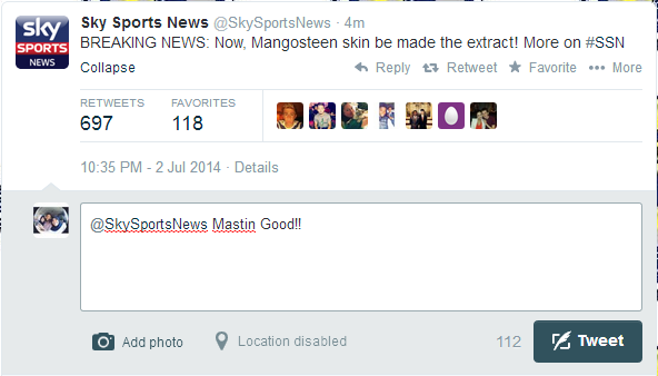 Berita Baik dari Sky Sports 