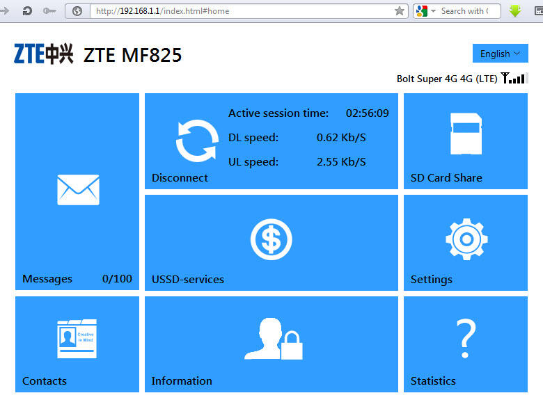 REVIEW DAN DISKUSI MODEM ZTE MF825A BOLT LTE TDD FDD 100 MBPS