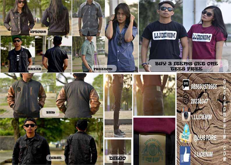 LIJ DENIM Since 2012 New Article jacket,vest,chambray,pants Support Local Brand!