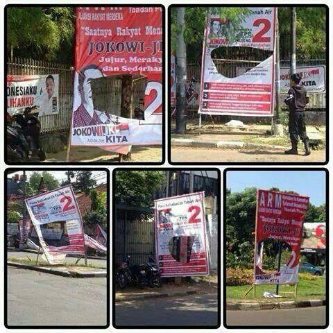 Pendukung Jokowi Terlalu Bersemangat Gan. Mantap!