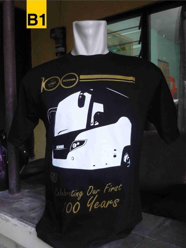 Kaos Scania edisi 100 Tahun Scania