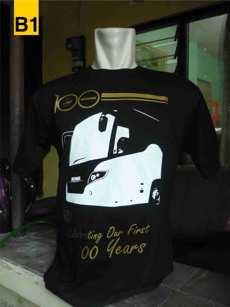 Kaos Scania edisi 100 Tahun Scania