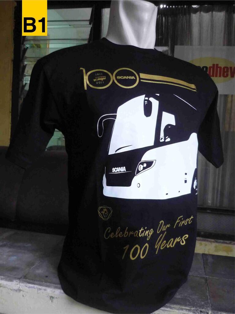 Kaos Scania edisi 100 Tahun Scania