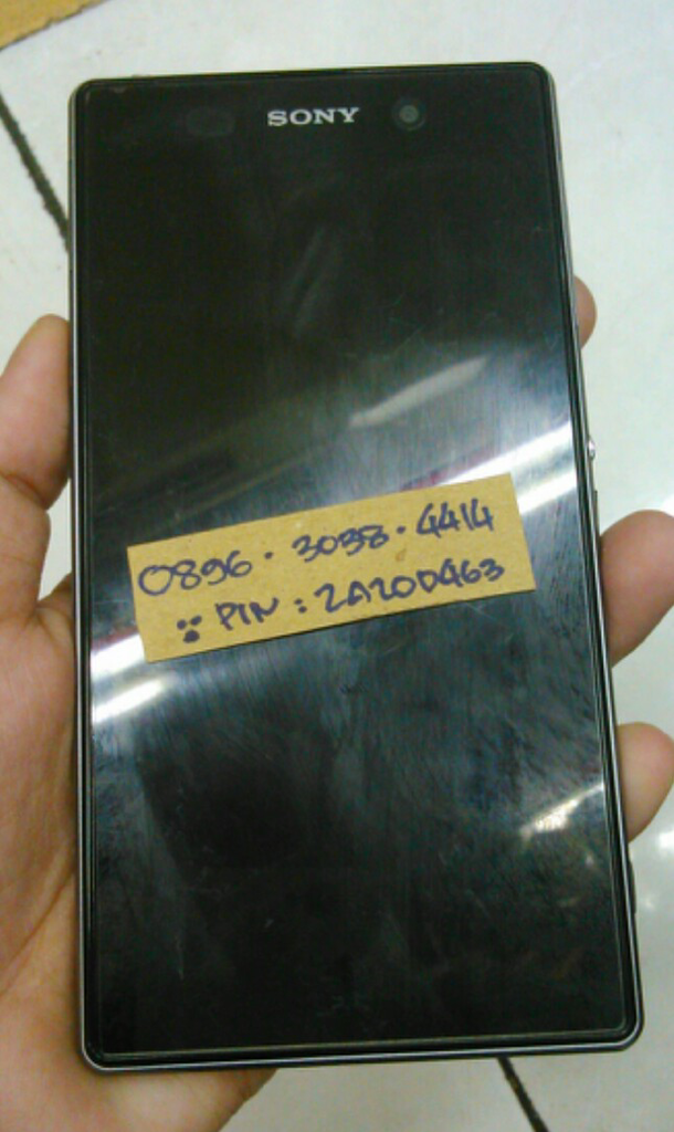 LCD XPERIA Z1 FULLSET ORIGINAL + GARANSI PANJANG + FREE ONGKIR/ONGKOS PASANG