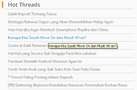 Kenapa Kita Susah Move On Dari Musik 90-an ?