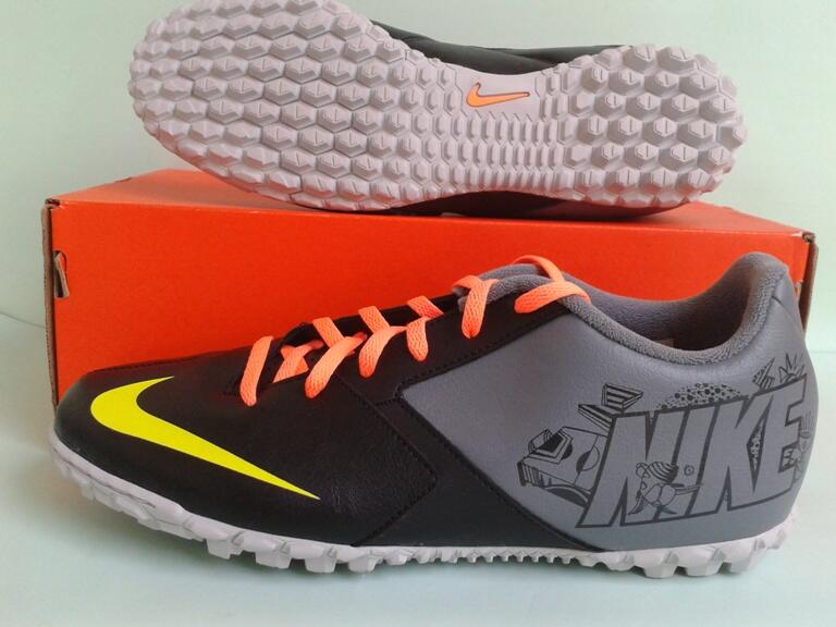 Sepatu futsal NIKE BOMBA II Black Volt Original