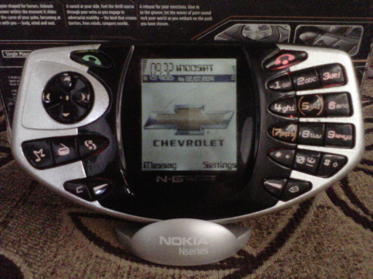 N-Gage Classic Silver Black