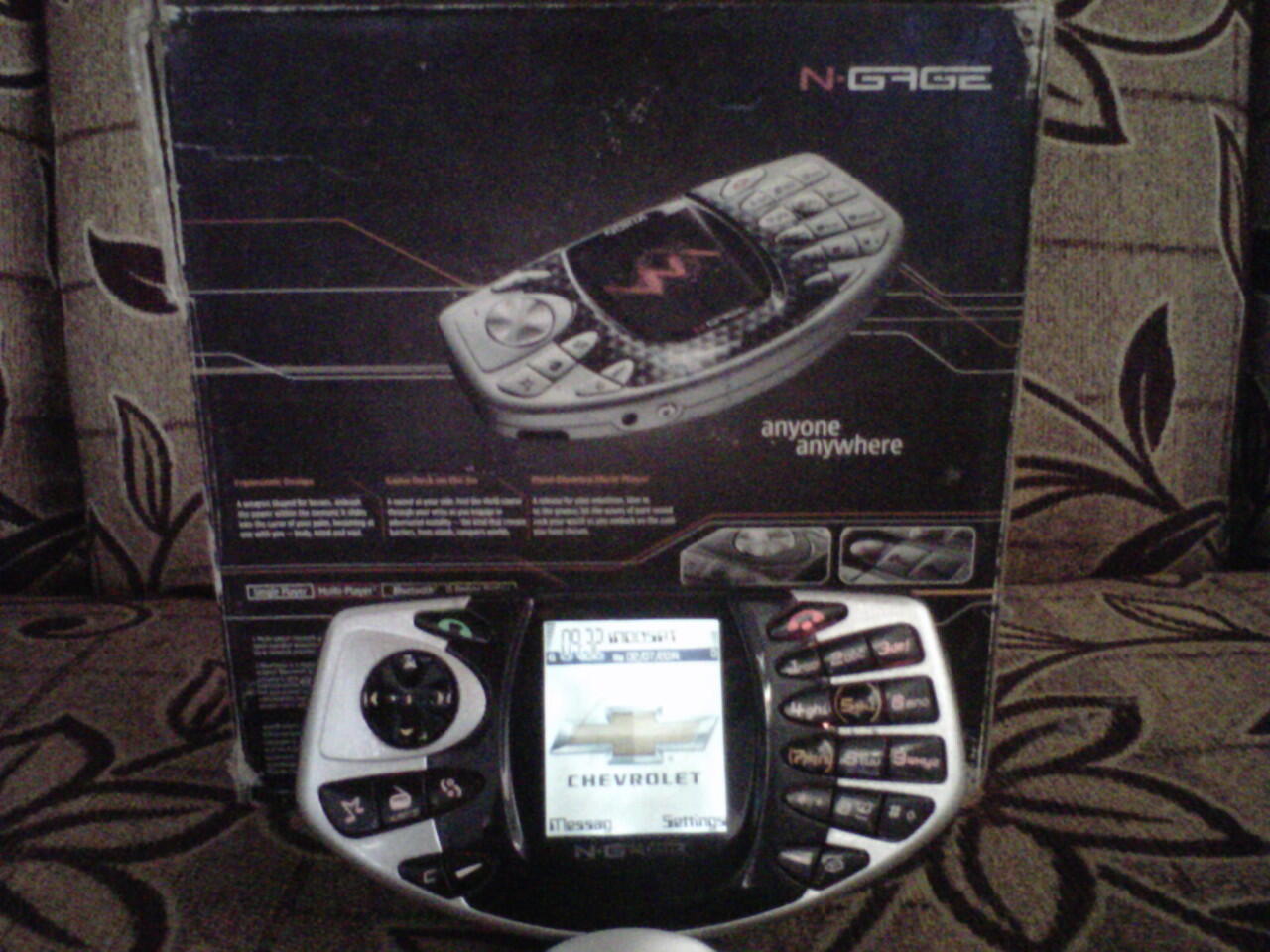 N-Gage Classic Silver Black