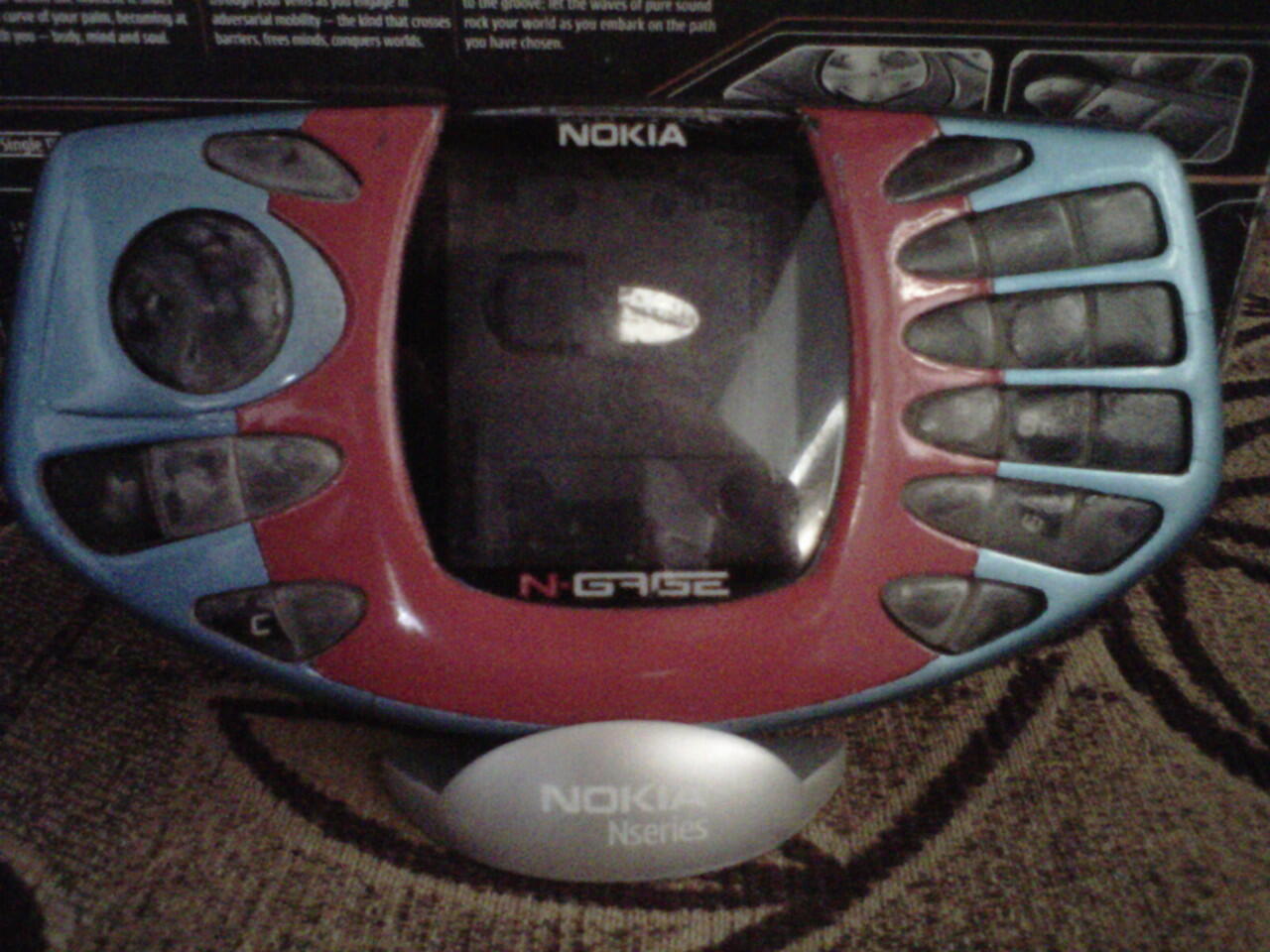 N-Gage Classic Silver Black