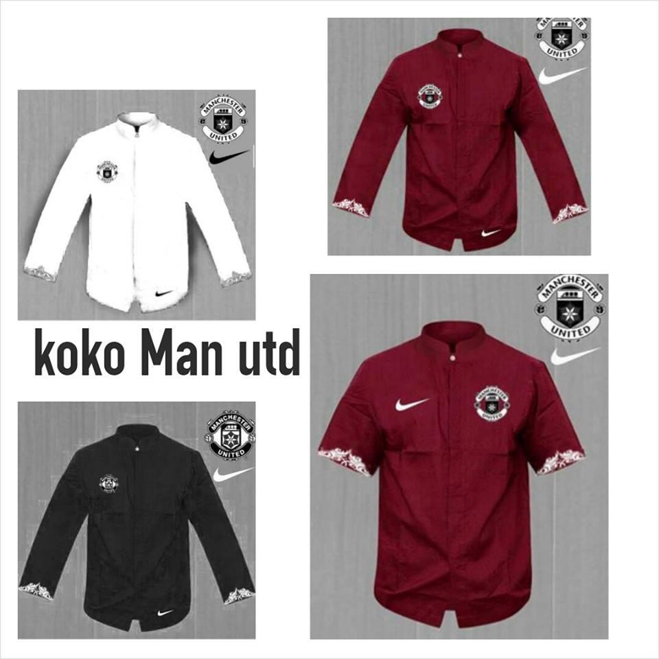 "" all about kemeja koko lengan panjang & pendek football edition ""