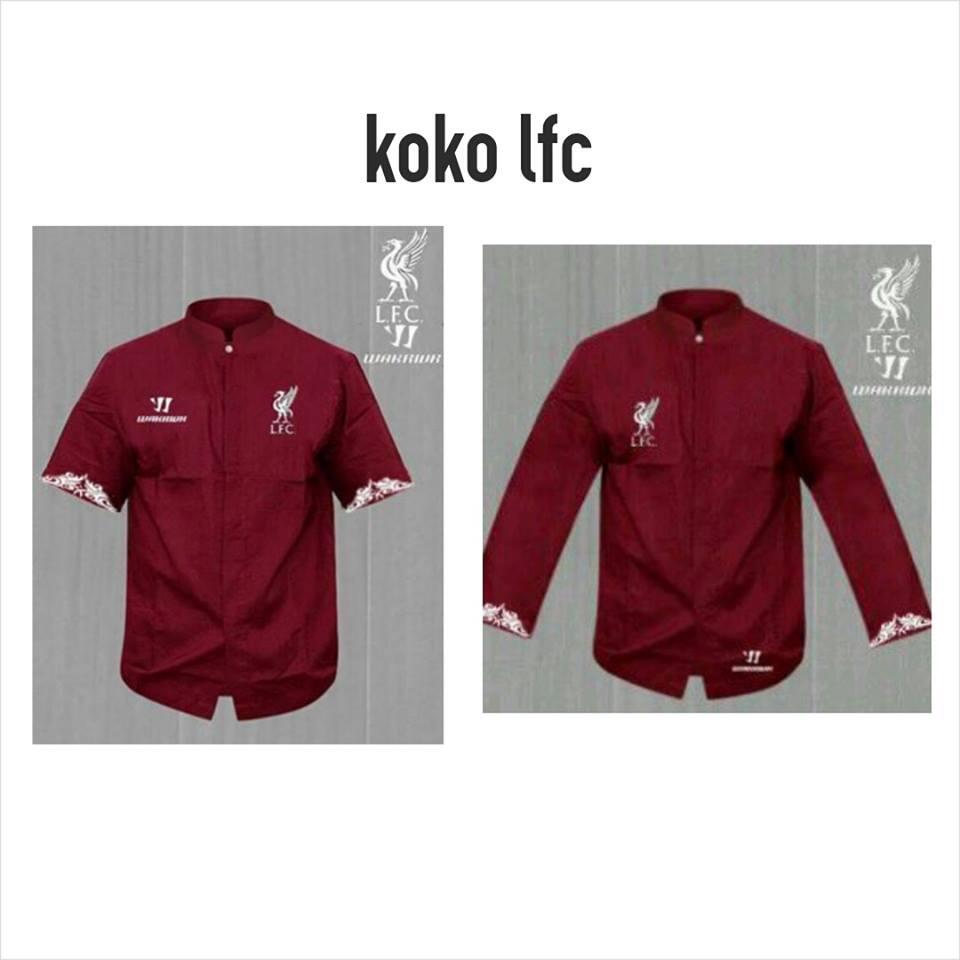 "" all about kemeja koko lengan panjang & pendek football edition ""