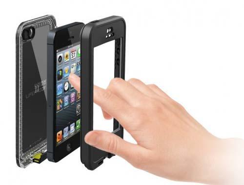 Lifeproof Nuud, Lifeproof fre bisa touch id / fingerprints , waterproof iphone 5/5s