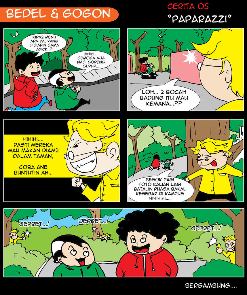 komik bedel &amp; gogon in ramadhan 2014 (updated)