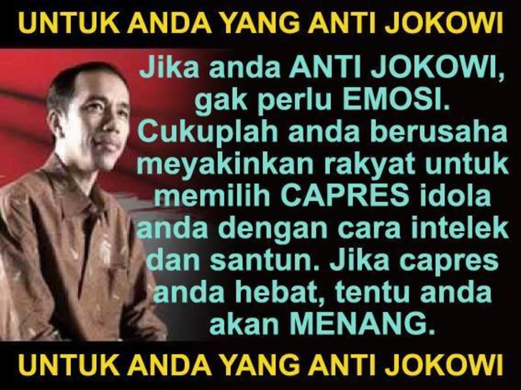 JOKOWI DAN ANTEK ANTEKNYA