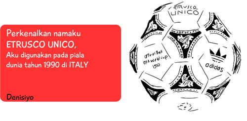 &#91;INFOGRAFIK&#93; Kenali nama-nama bola di piala dunia yuk gan