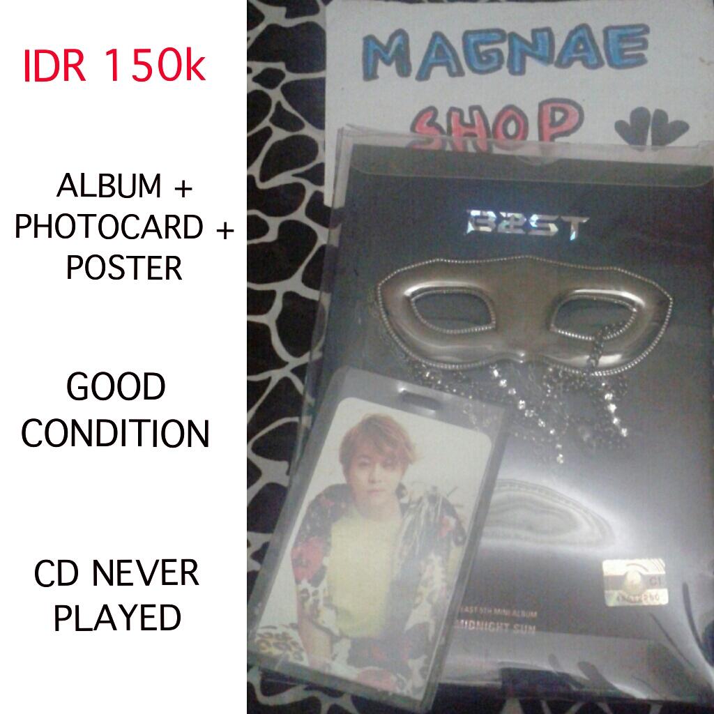 WTS/JUAL ALBUM PHOTOCARD EXO SHINEE Fx SNSD INFINITE B1A4 BEAST KPOP SECOND UNSEALED