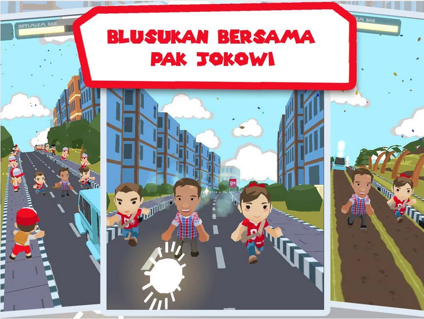 5 Aplikasi Android &quot;Pak Jokowi&quot; paling kreatif . 