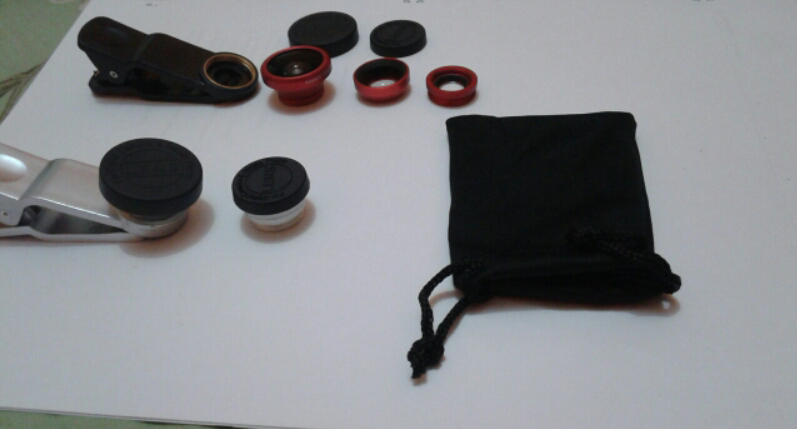 3 in 1 lens clip universal (fisheye, macro and wide) prono DISKON RAMADHAN