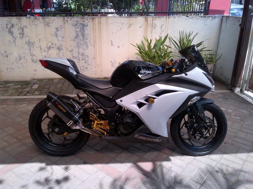 Ninja 250 FI 2012 White Mulus - Bening