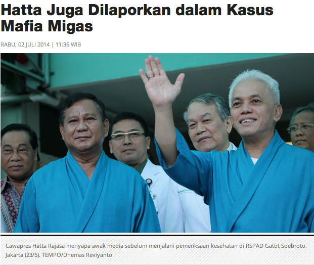 Emil Salim Benarkan Ada Mafia Minyak di RI