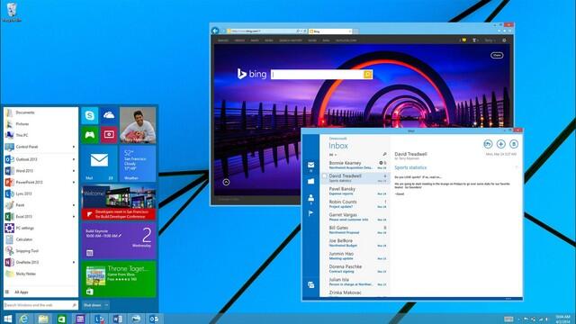 Wow..Tidak Akan Ada Start Screen di Desktop Windows 9!