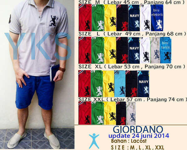 JUAL POLO, GIORDANO, FREDPERRY DLL TERMURAHHHHH