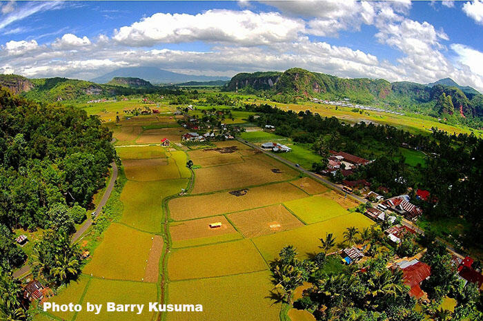 Harau Valley salah satu lembah terindah di Indonesia.