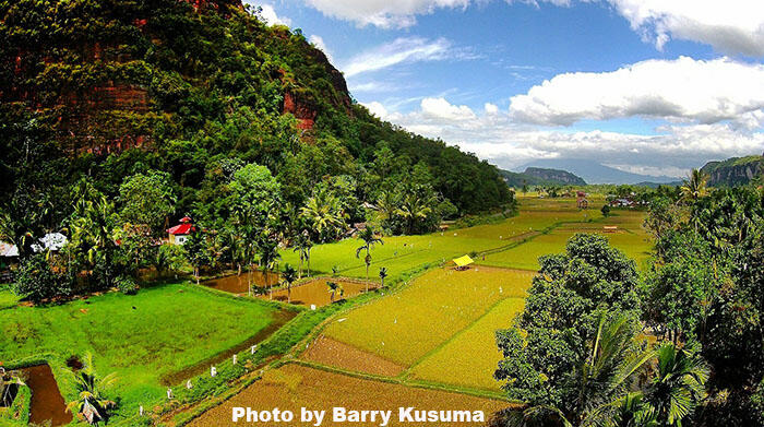 Harau Valley salah satu lembah terindah di Indonesia.