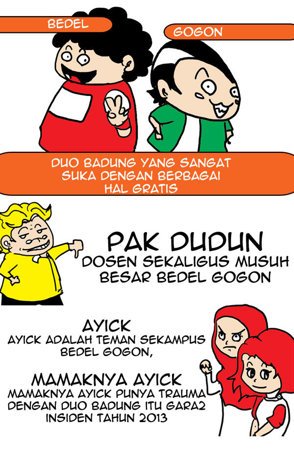 komik bedel &amp; gogon in ramadhan 2014 (updated)