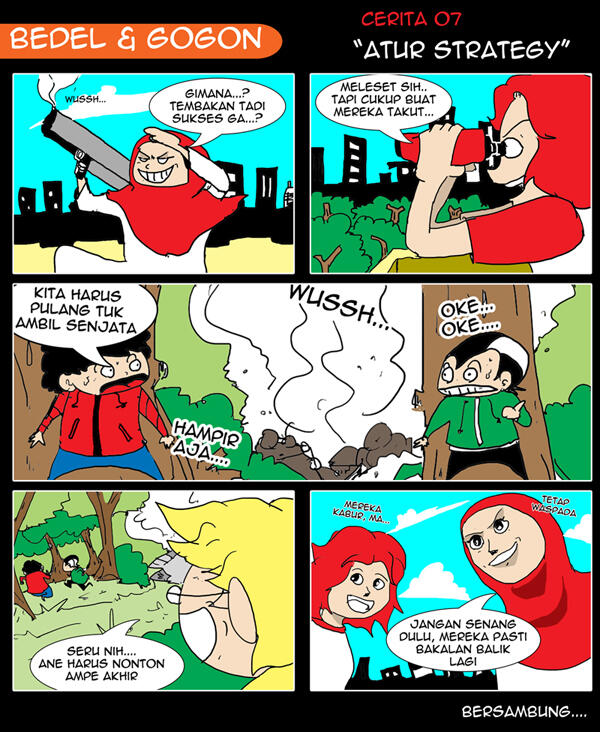 komik bedel &amp; gogon in ramadhan 2014 (updated)