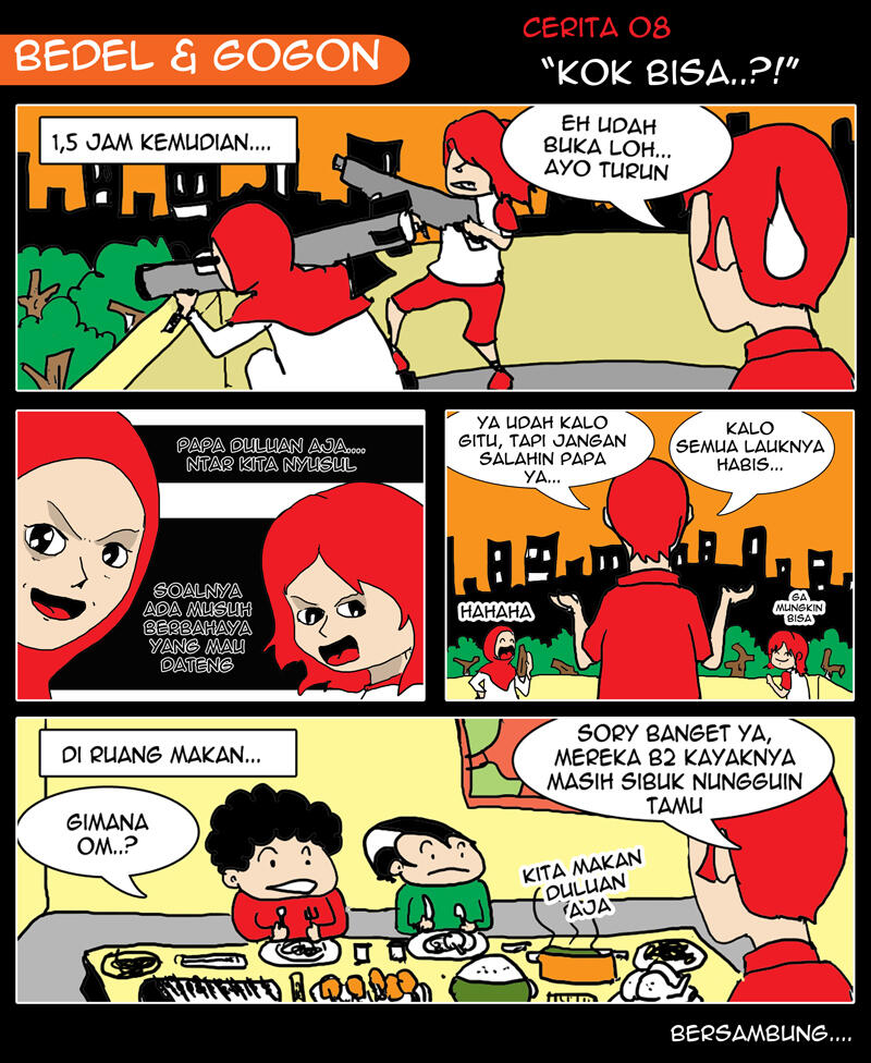 komik bedel &amp; gogon in ramadhan 2014 (updated)