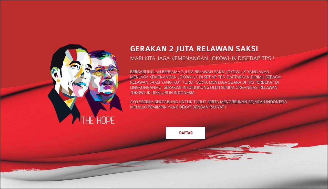 &#91;Trit Pendukung Jokowi JK&#93; Jokowi: Kami akan menang pilpres!!