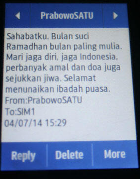 &#91;Mama minta pulsa&#93; SMS dari mas wowo