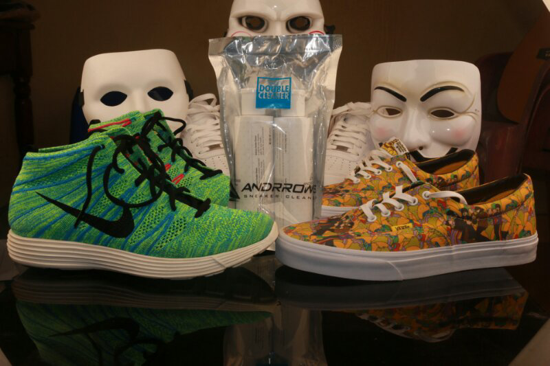 Vans era garden the beattles & nike flyknit chukka & air force 1