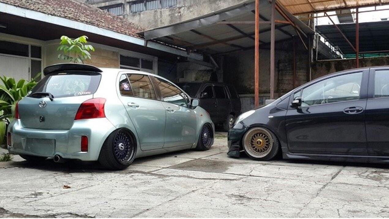 Cari Jual Toyota Yaris 2007 Type E MT Modif Stance KASKUS