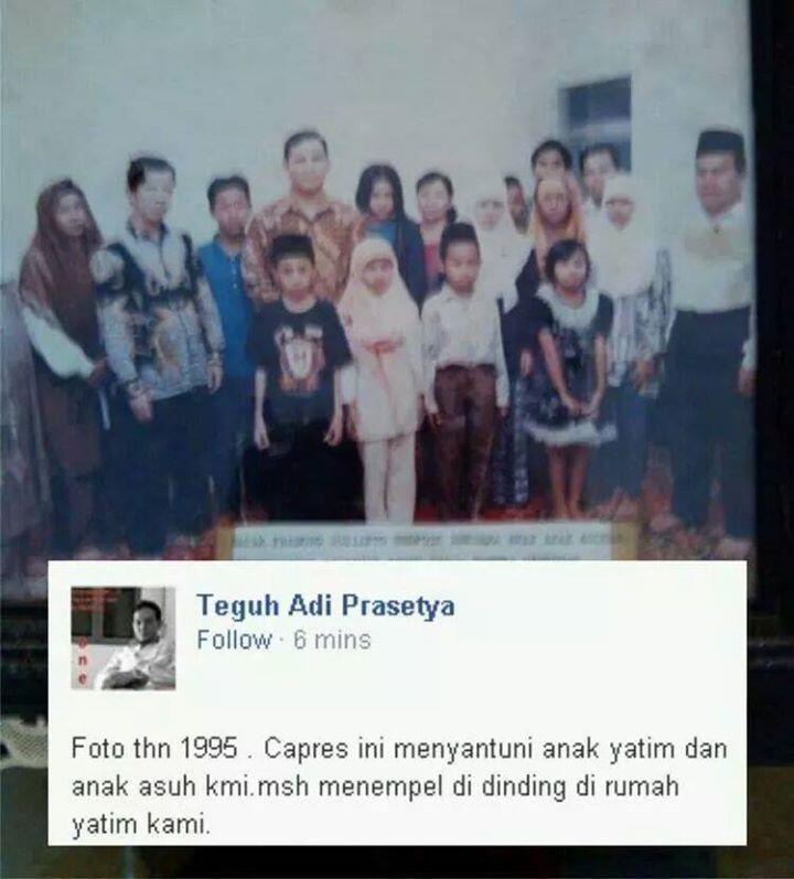bikin trit kebaikan prabowo..kok di hapus