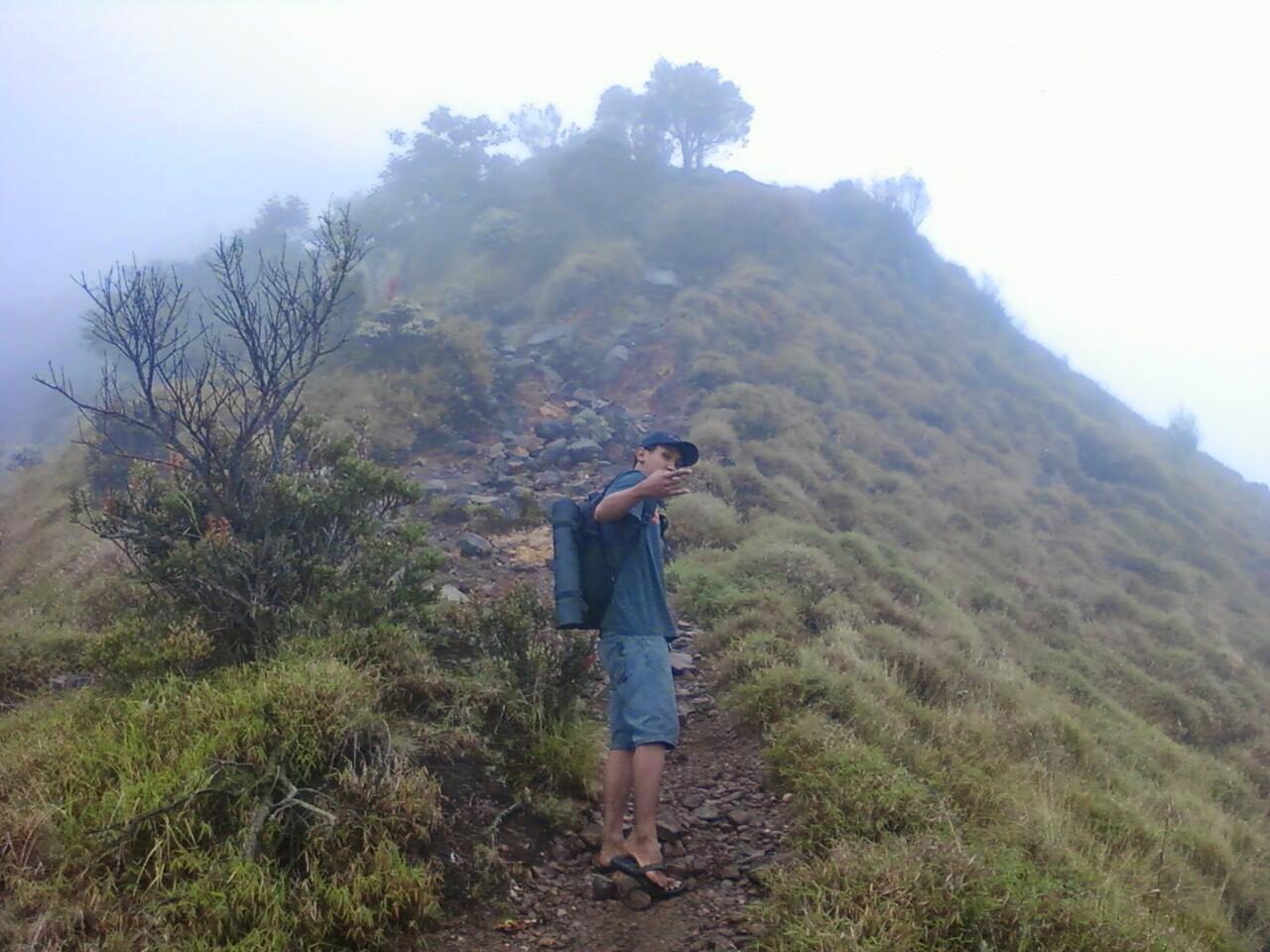 Guyuran Hujan di Gunung Merbabu