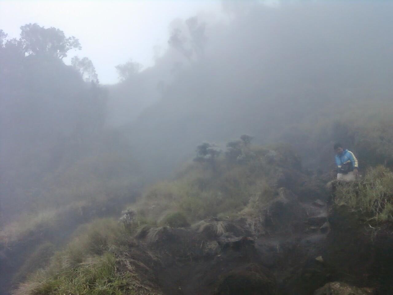 Guyuran Hujan di Gunung Merbabu